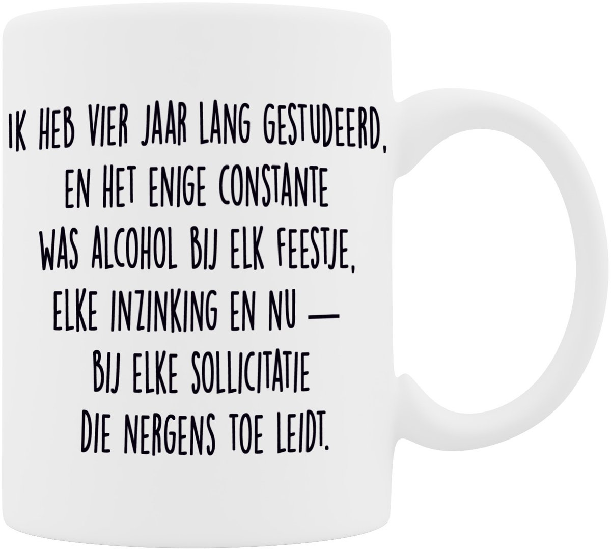 Mok - Geslaagd Feestje - Het perfecte cadeau voor het Slagen van je Examen en het Halen van je Diploma