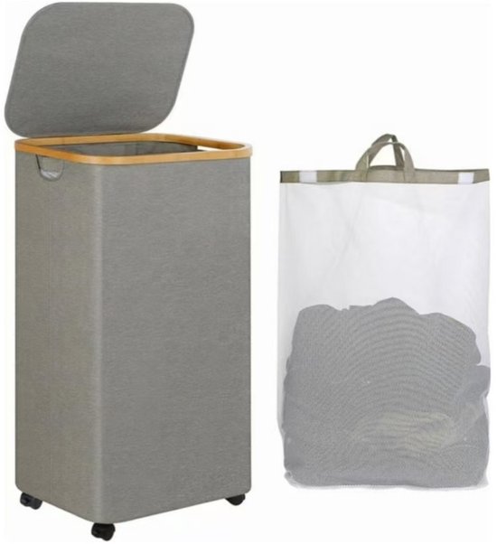 Virklyee Smalle wasmand Oxford doek wasmand Opvouwbare Wasmand Moderne