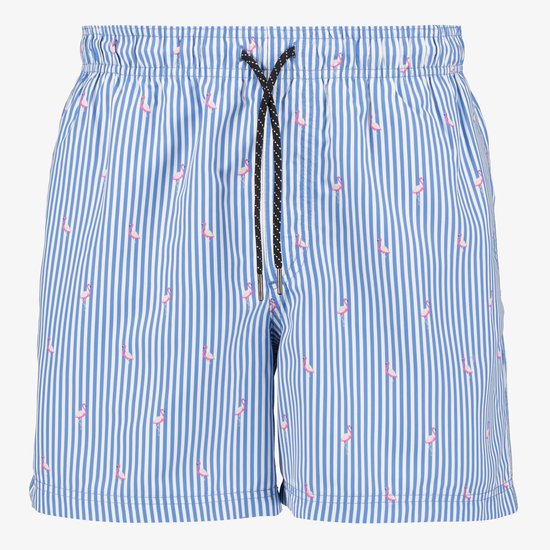 Produit Short de bain rayé homme Flamant rose - Maillot de bain - Taille M