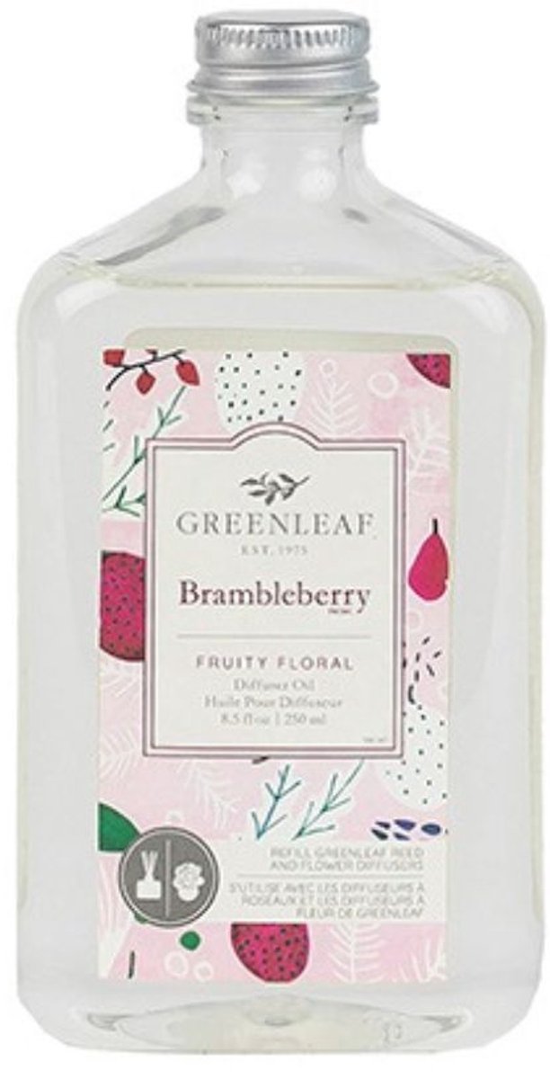 Greenleaf Diffuser Refil Oil Brambleberry