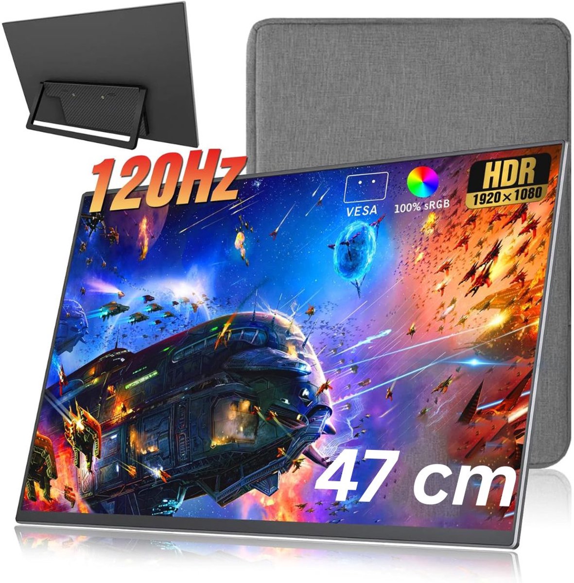 Portable Monitor - Draagbare Scherm - 18.5 Inch