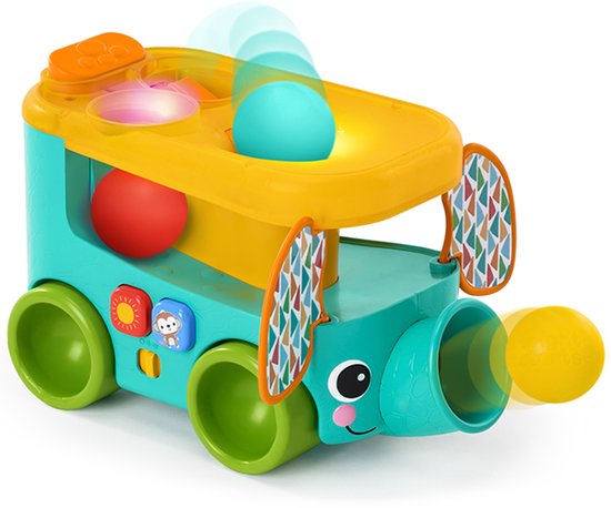 Baby safari bus met ballen - Bright Starts - vanaf 6 maanden