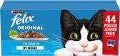 Felix Original in Gelei - Kattenvoer Natvoer - Vis Selectie - 44 x 85g