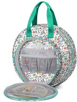 BOTC Borduurpakket Tas - Handig - Borduurpakketten voor Volwassenen - Hobby en Creatief - Wit