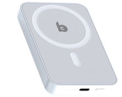 Banky – Powerbank 10000 mAh 22W – Snellader – Magnetisch & Draadloos Opladen – Noodpakket – geschikt voor Apple MagSafe iPhone 13/14/15/16/17 – USB C