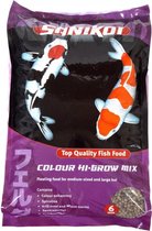 SaniKoi Color Hi-Grow Mix Food - Aliments pour poissons - 6 mm - 10L