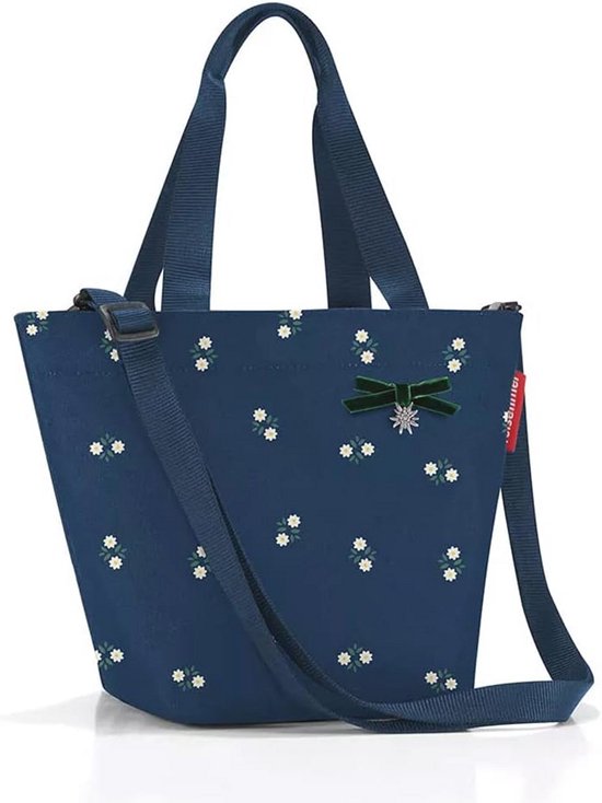 HVISK schoudertas Nomi Shiny blauw