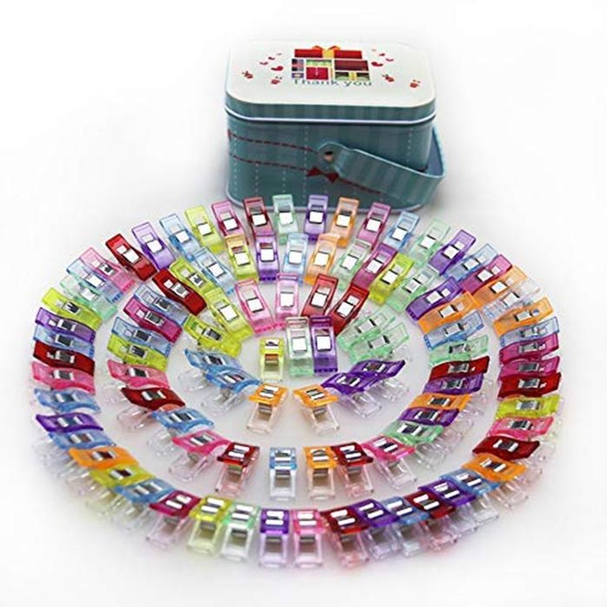 100PCS Naaien en Quilten Clips - Handige Accessoires voor Creatief Knutselen