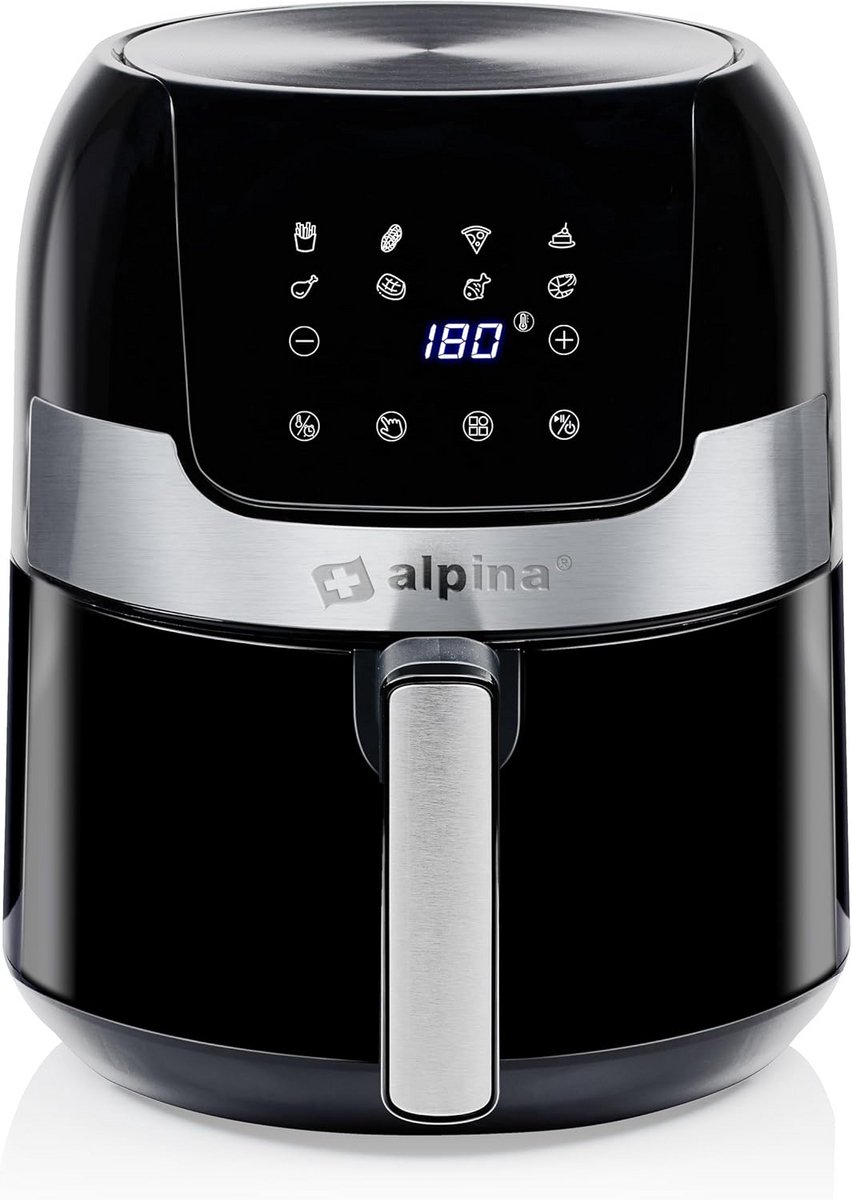 Heteluchtfriteuse 3.5 Liter - Airfryer met Timer en Digitaal Display - Voor 3-5 Personen