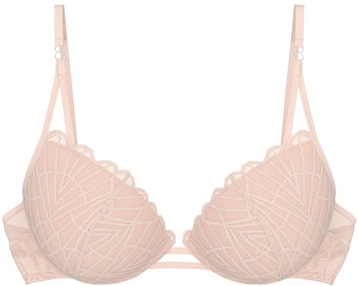 Triumph BH - That Night In Vegas - Kanten push up bh - Licht roze