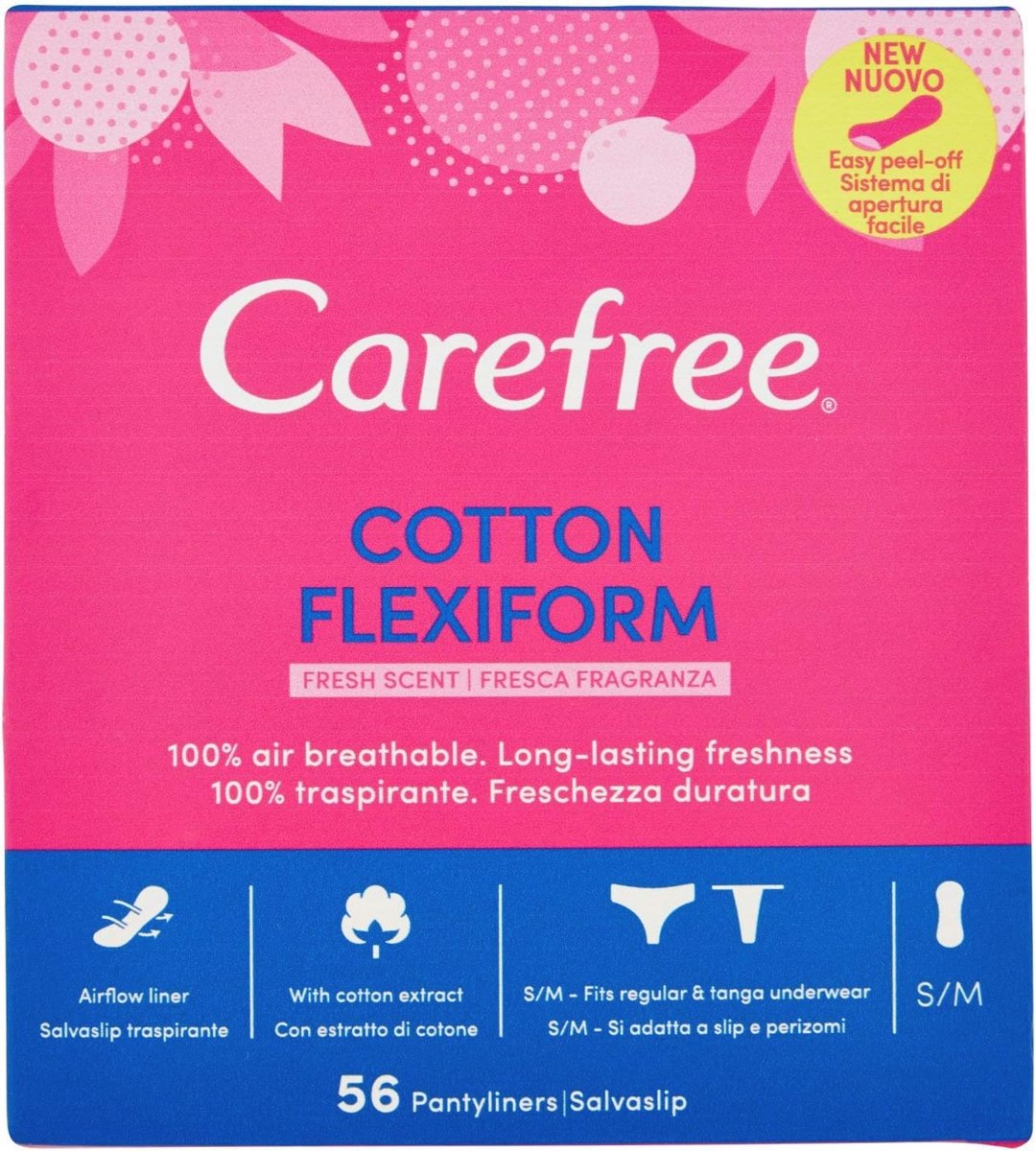 Inlegkruisjes Flexiform Fresh - 58 Stuks - Comfortabel en Luchtig