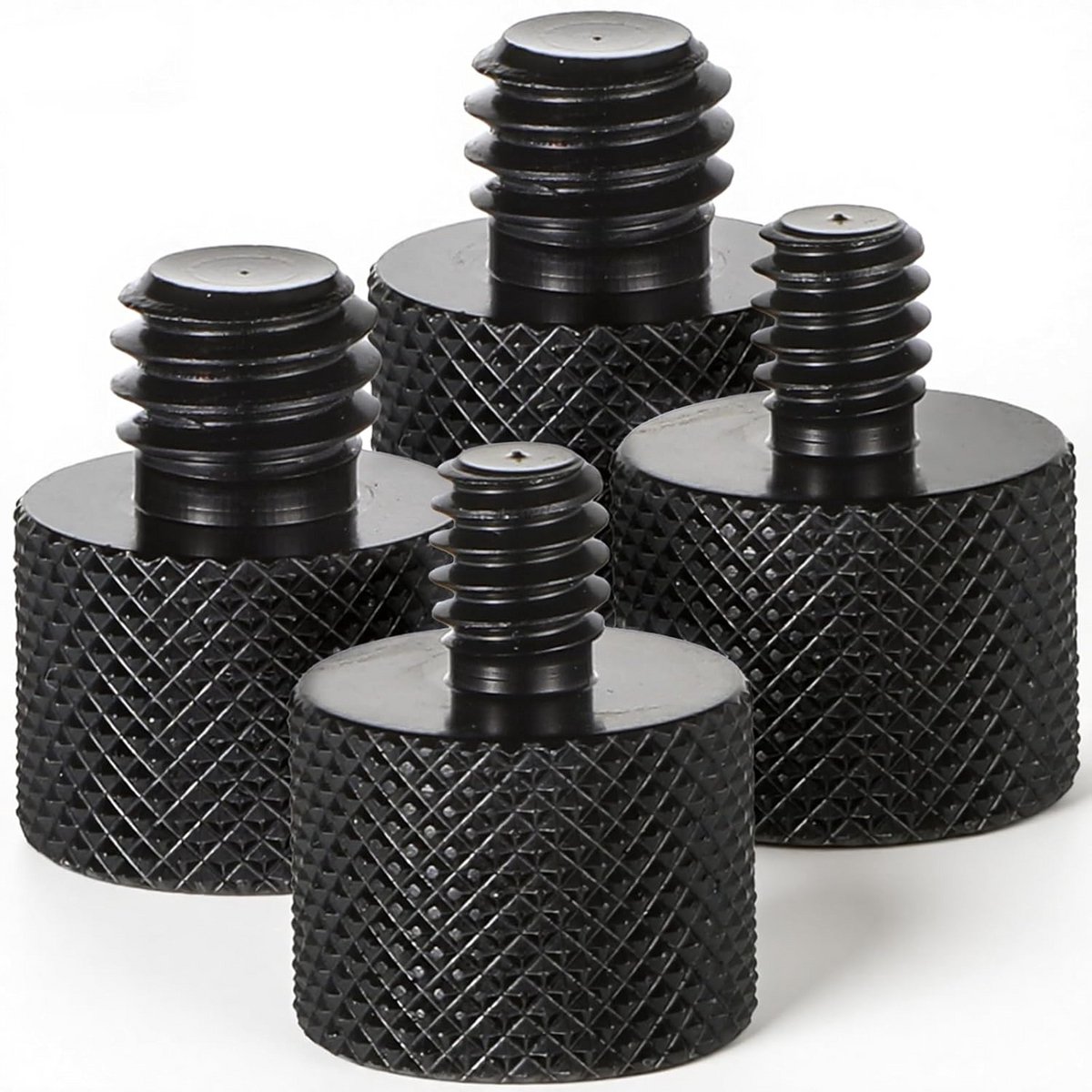 4x Schroefadapter voor Camera Statief en Microfoonstandaard 3/8 naar 1/4 inch
