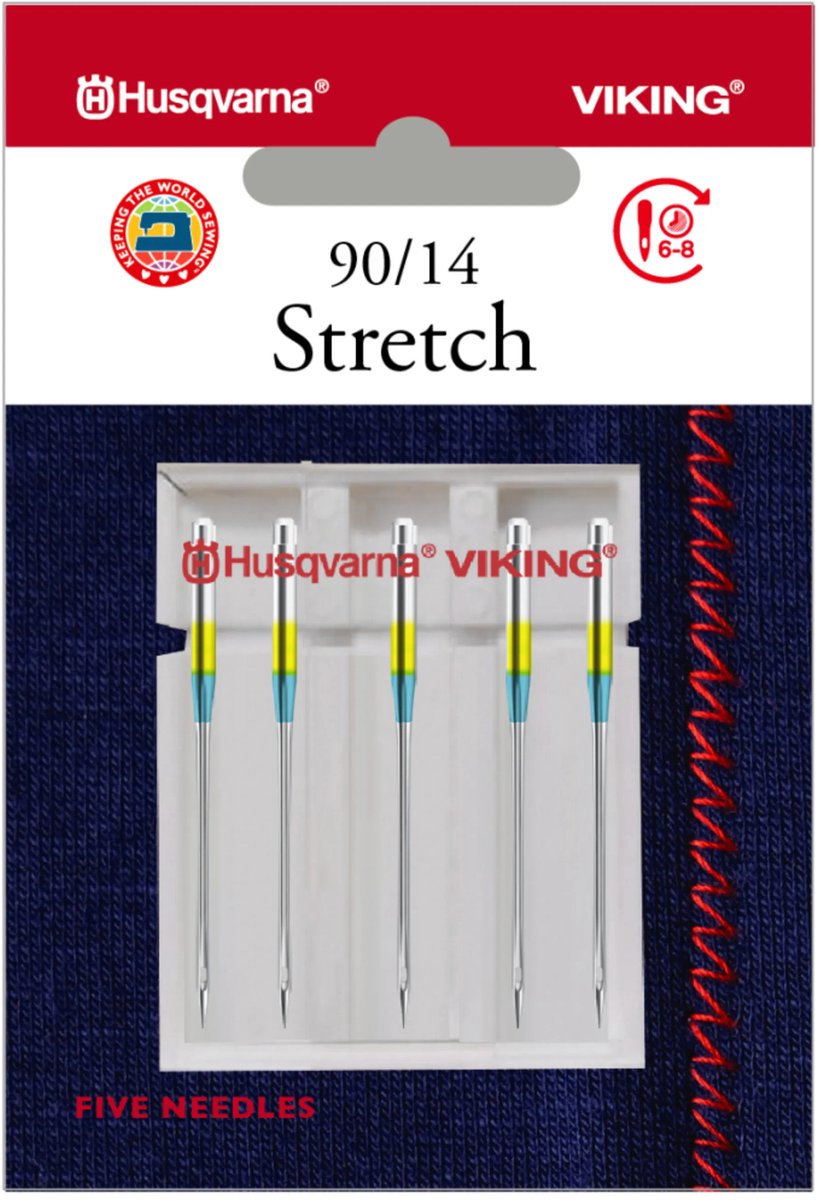 Husqvarna-Viking Stretch 90 (5 stuks) Naalden