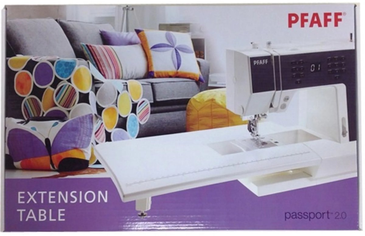 Pfaff aanschuiftafel passport serie