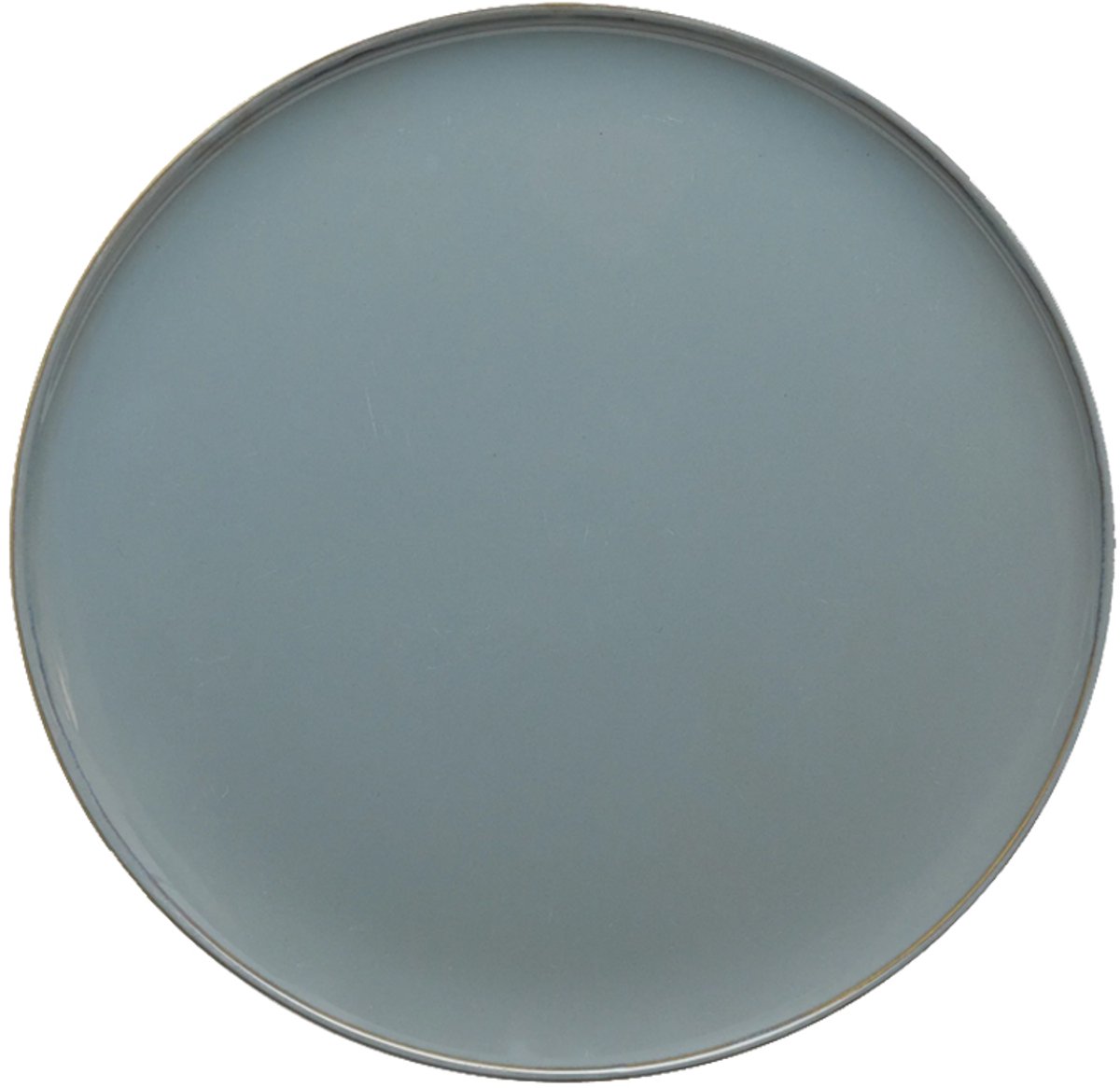 Serax Terres de Rêves bord- L - 26 cm - smokeyblue- set van 2
