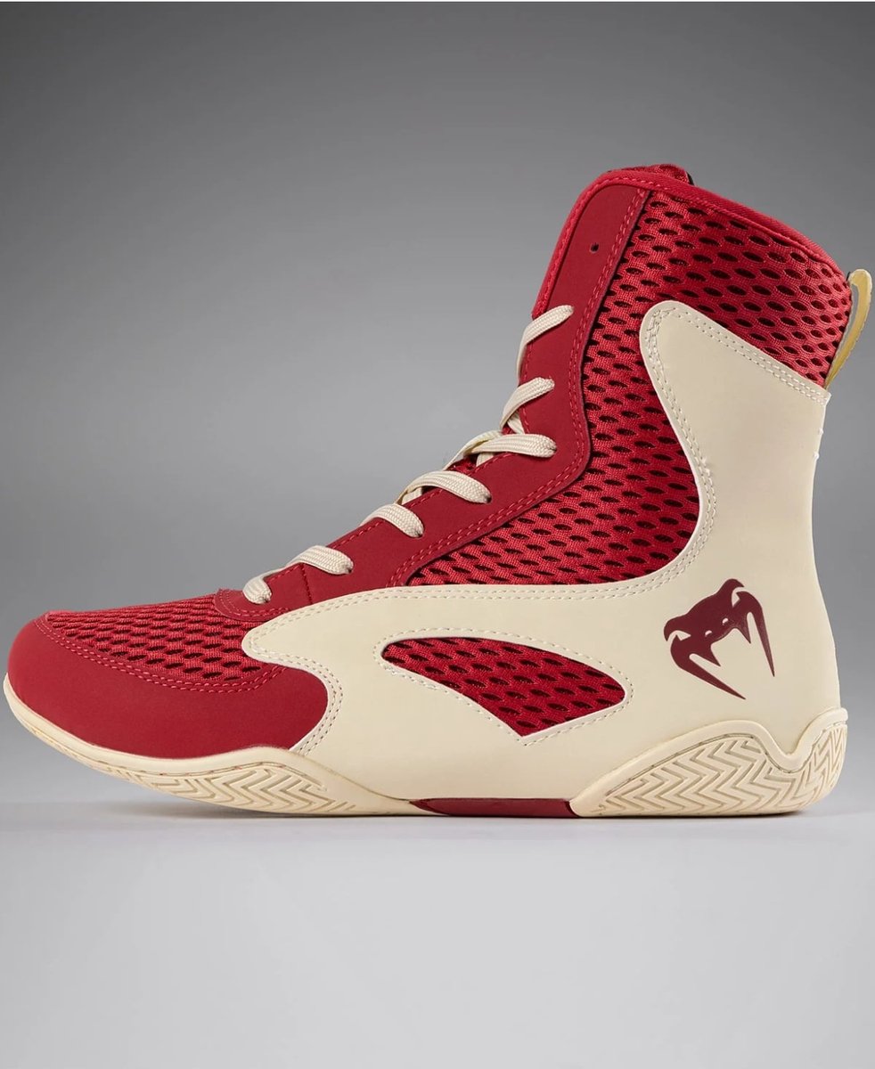 Venum Contender Boksschoenen - Ruby Rood Ivory - 39