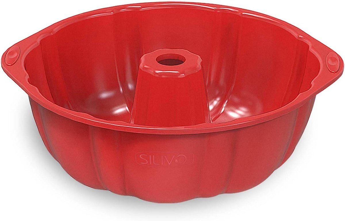 Silicone Gugelhupf Vorm - 23 cm Bakvorm voor Perfecte Resultaten