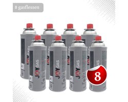Gasflessen 8 stuks voor Kinzo onkruidbrander