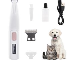 Huisdierverzorgingsapparaat - met LED-verlichting - oplaadbaar - waterdicht - huisdierbenodigdheden