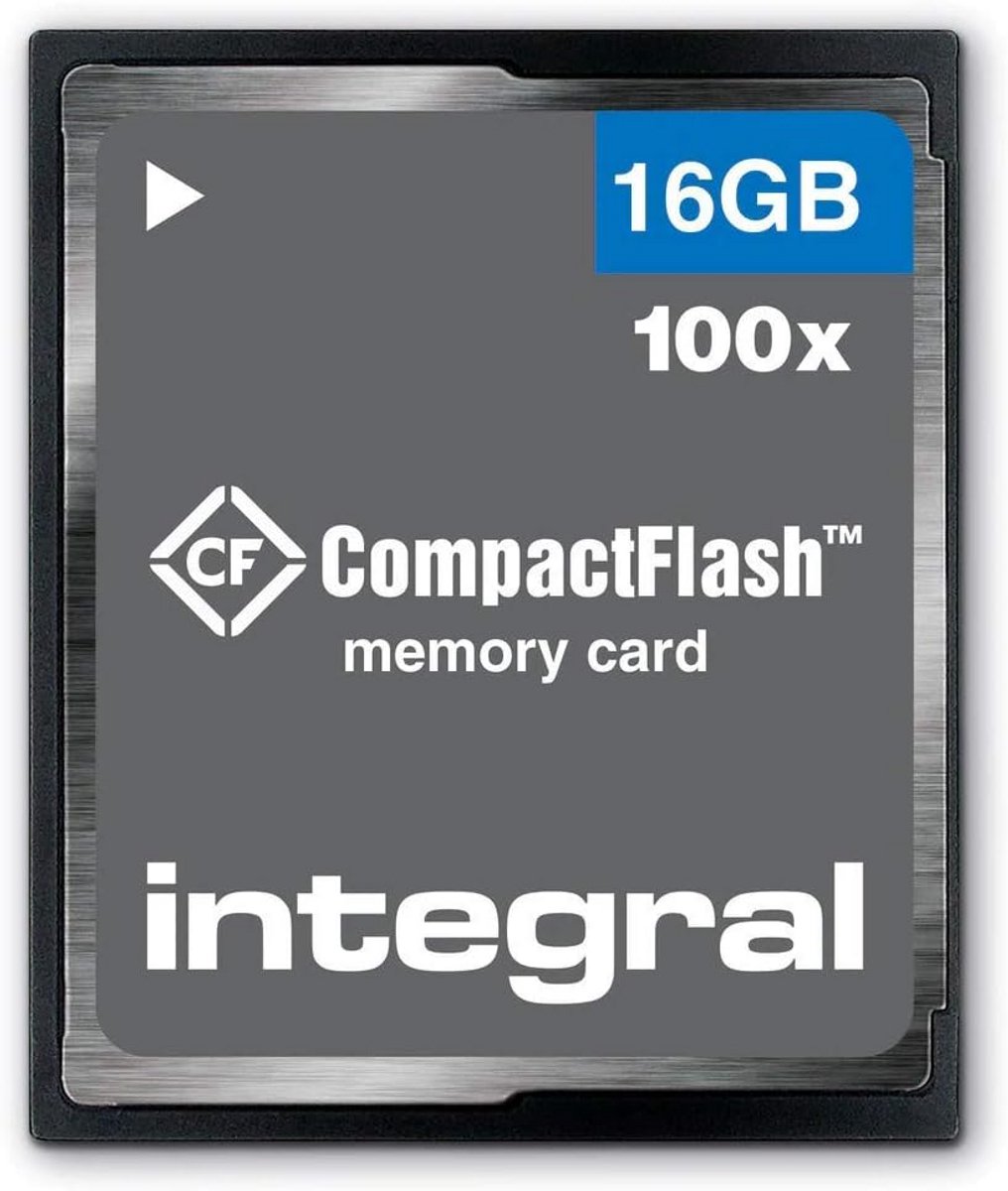 16 GB CompactFlash Geheugenkaart voor DSLR en Digitale Camera's