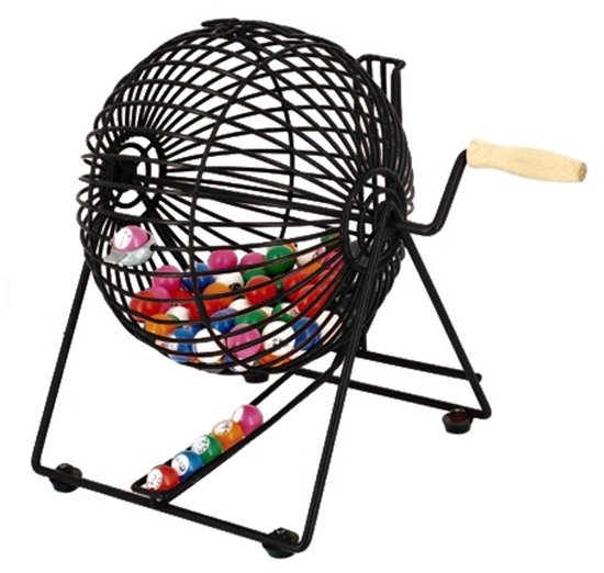 Professionele Bingomolen Small | Zwart