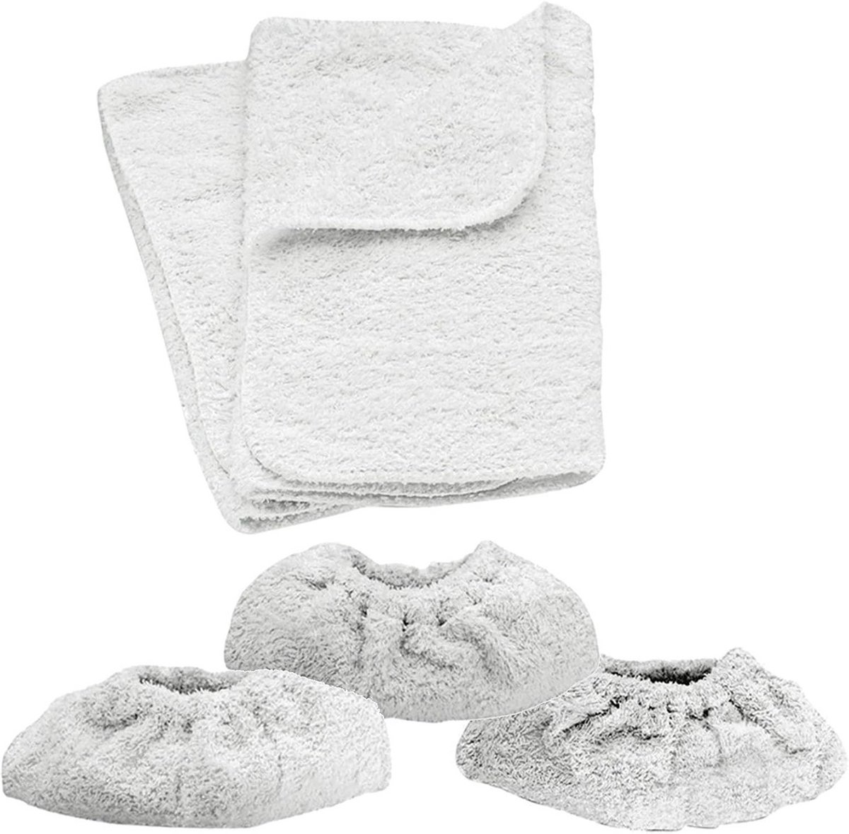 Stoomreiniger Accessoires: Katoenen Terry Doeken en Pads voor Handgereedschap