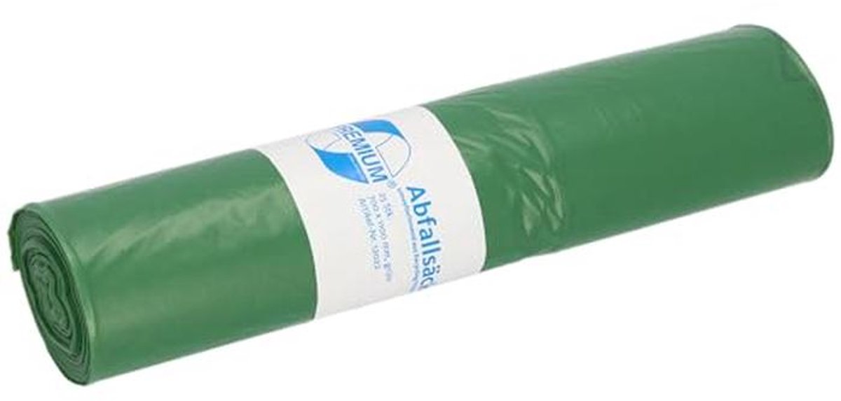 Groene Afvalzakken Type 60, 120 Liter - 100% Recycling