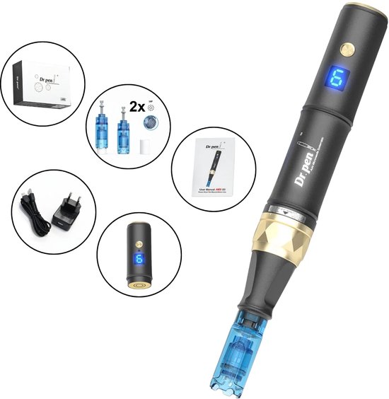 Dr Pen A8S dermapen - professionele microneedling pen voor