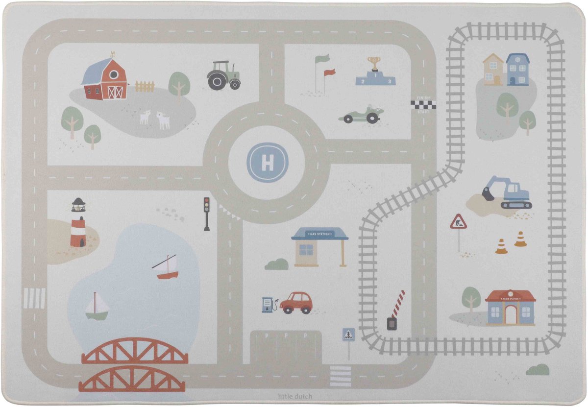 Little Dutch Auto Speelkleed
