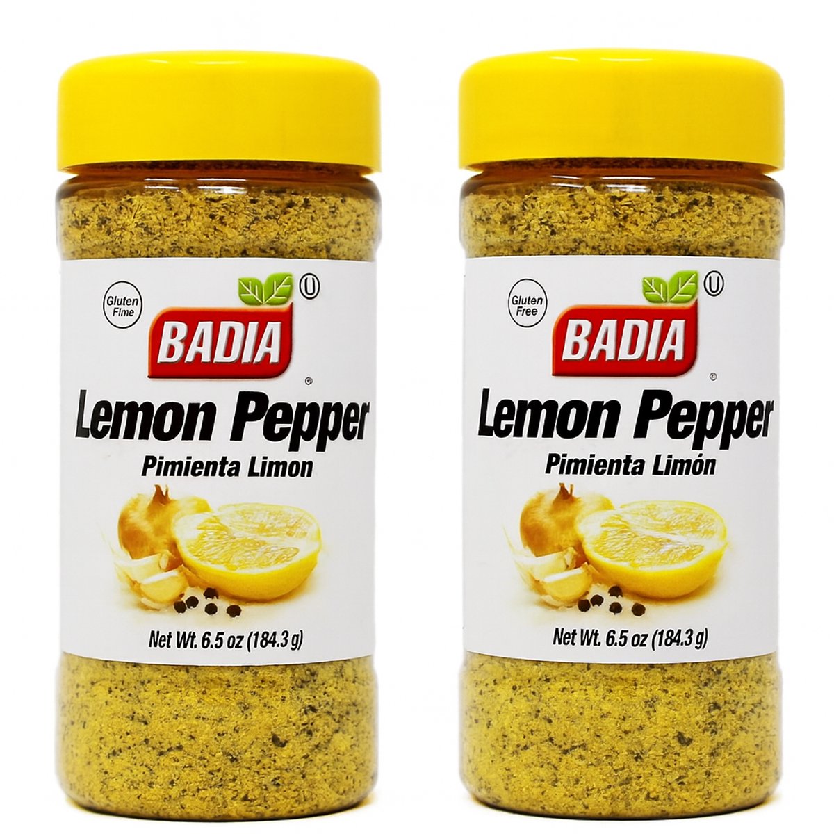 Badia Spices | Lemon Pepper | Citroenpeper | 2 x 184.3 gram | Multipack