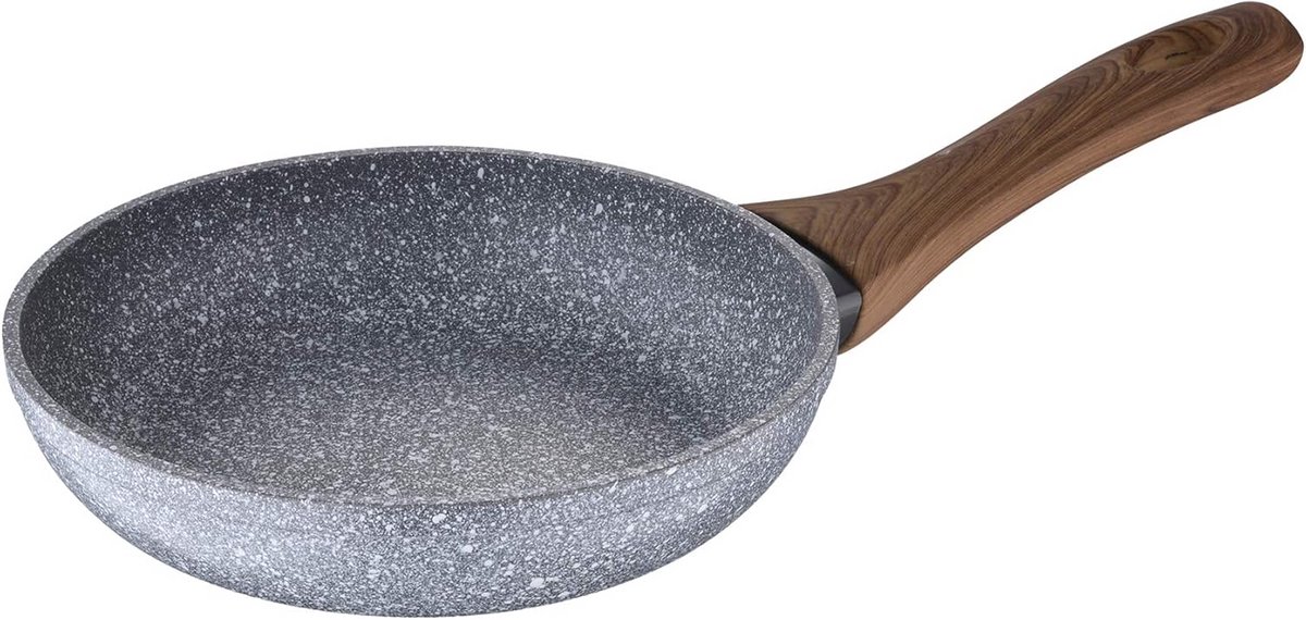 Koekenpan 20 cm met Antiaanbaklaag en Ergonomische Handgrepen
