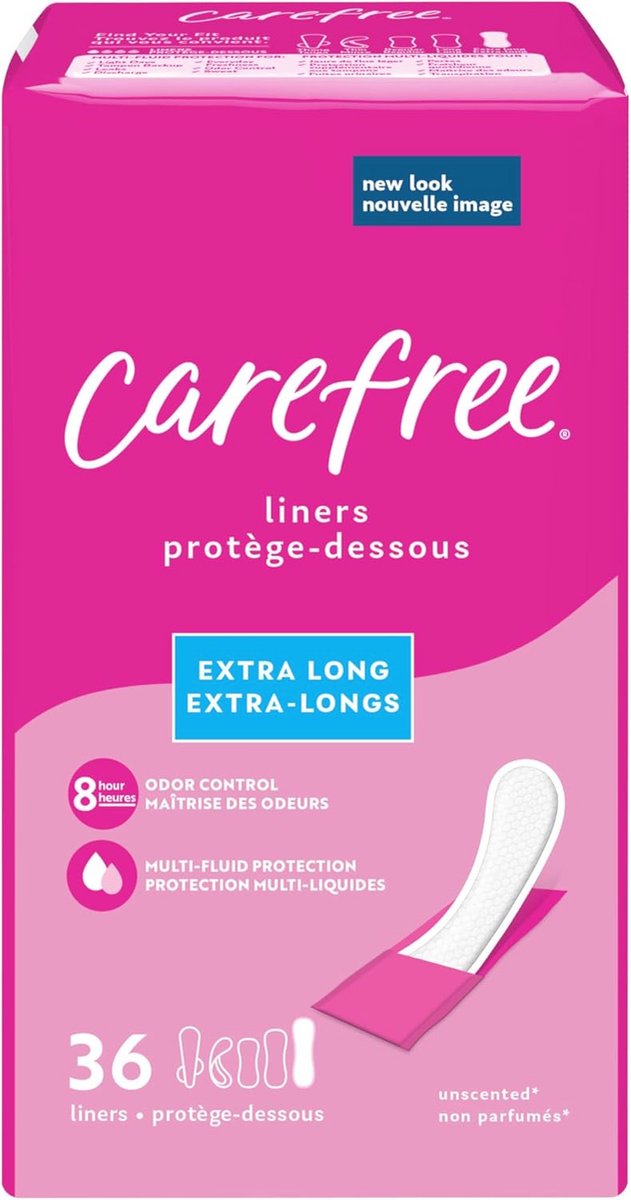 Extra Lange Pantyliners voor Comfort en Bescherming - 36 stuks