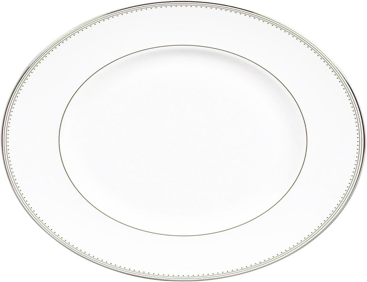 Ovaal Serveerbord Wit Porselein 38,7 cm