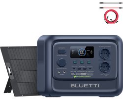 BLUETTI Elite 100 V2 Bio-Based met PV350 - 1024Wh 1800W - Draagbaar Powerstation met 350W Zonnepaneel - LiFePO₄ - 10ms UPS - Camping - Outdoor - Noodstroom