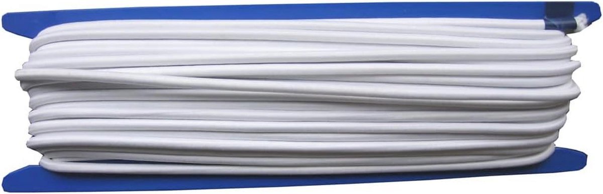 Rubber touw 20 meter 5 mm fluorescerend onder blacklight