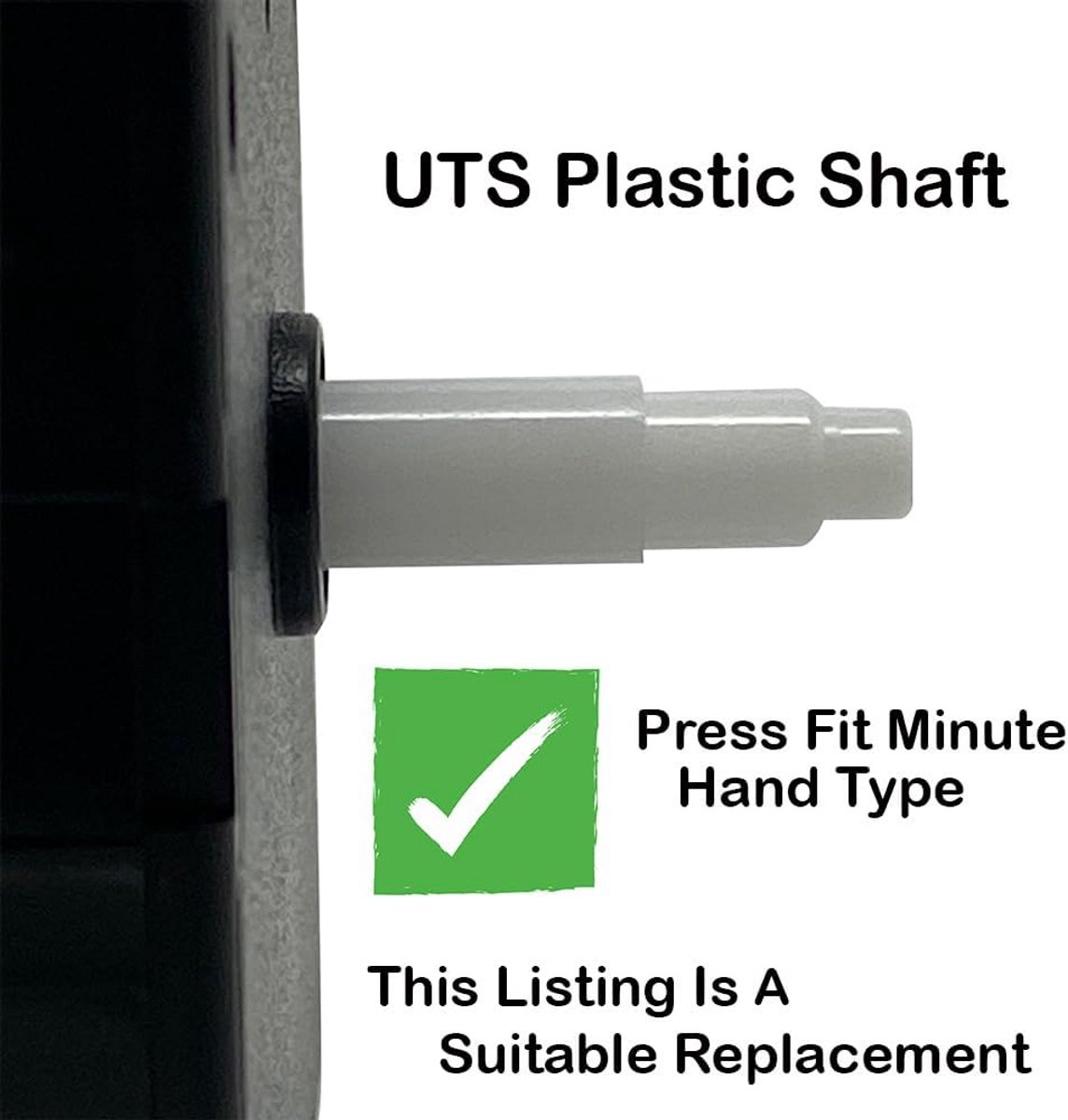 Uurwerk met hoog draaimoment voor grote wijzers - Geschikt voor klokken met zwaardere wijzers