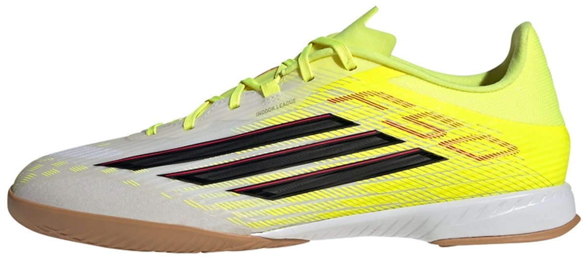 1200x535.jpg Adidas Performance F50 League Indoor Voetbalschoenen - Unisex - Geel - Afbeelding 1
