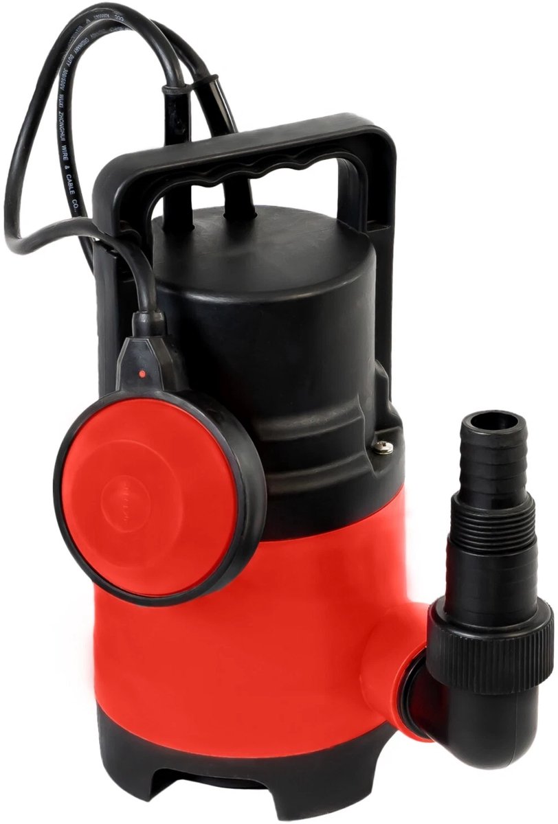 dompelpomp voor vuil water met vlotterschakelaar, tuinpomp, 400W