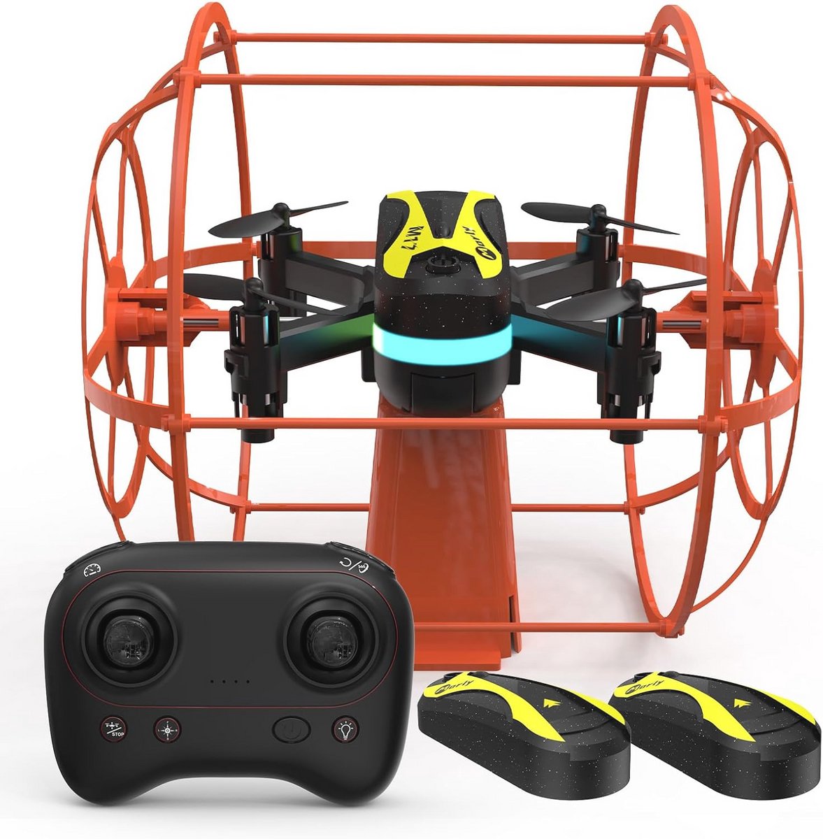 Mini Drone Quadcopter met Beschermend Schild en Multi-Modus Functies
