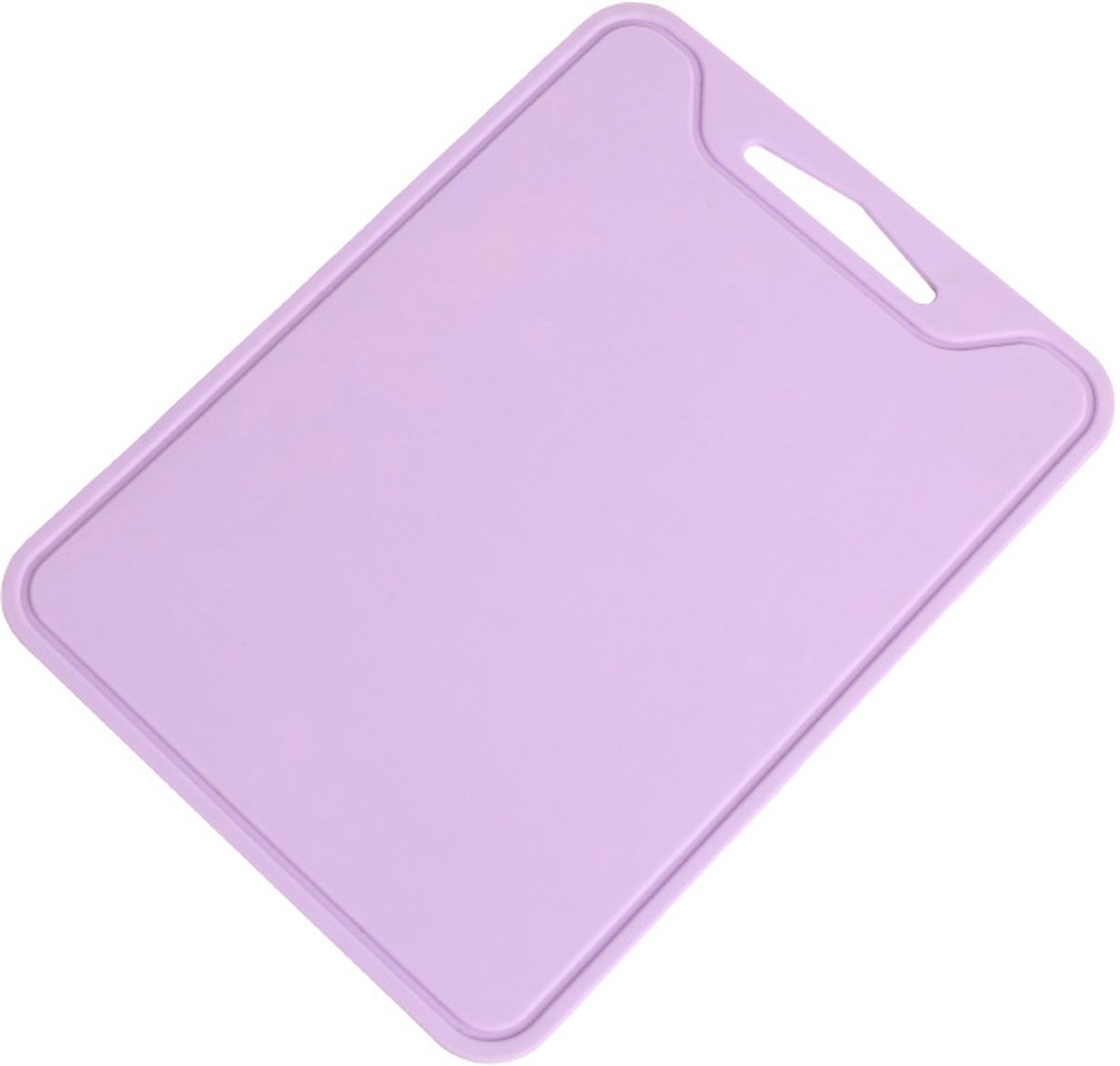 Siliconen snijplank, BPA-vrije flexibele keukenplank, geschikt voor vlees, groenten en fruit, vaatwasmachinebestendig, 8,6 inch x 11,8 inch (paars)