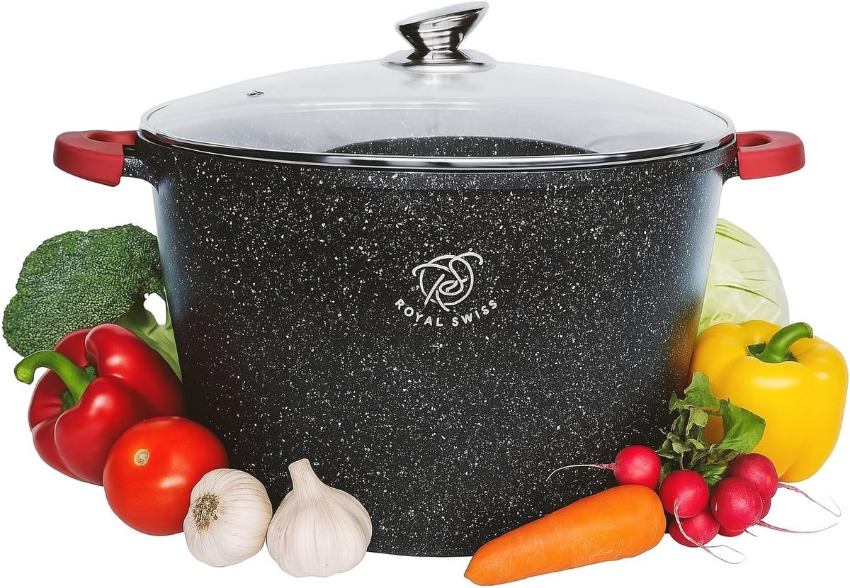 Inductiepan met afneembare handgrepen - Ø 32 cm - 14 liter - Ideaal voor soepen en stoofschotels