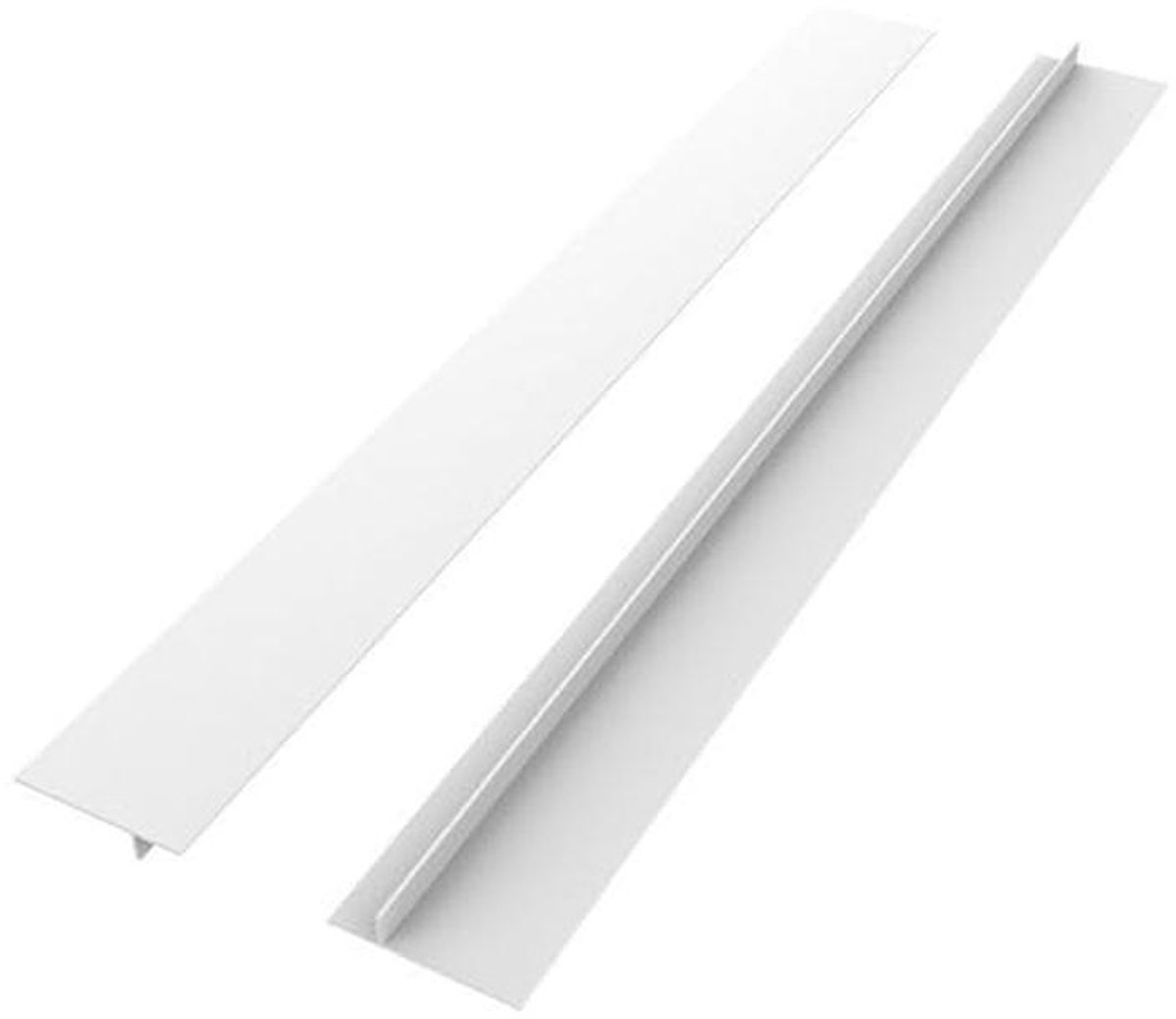 Siliconen Afdichtingshoes voor Keukenwerkblad - 61 cm, 2 Stuks, Waterdicht en Hittebestendig