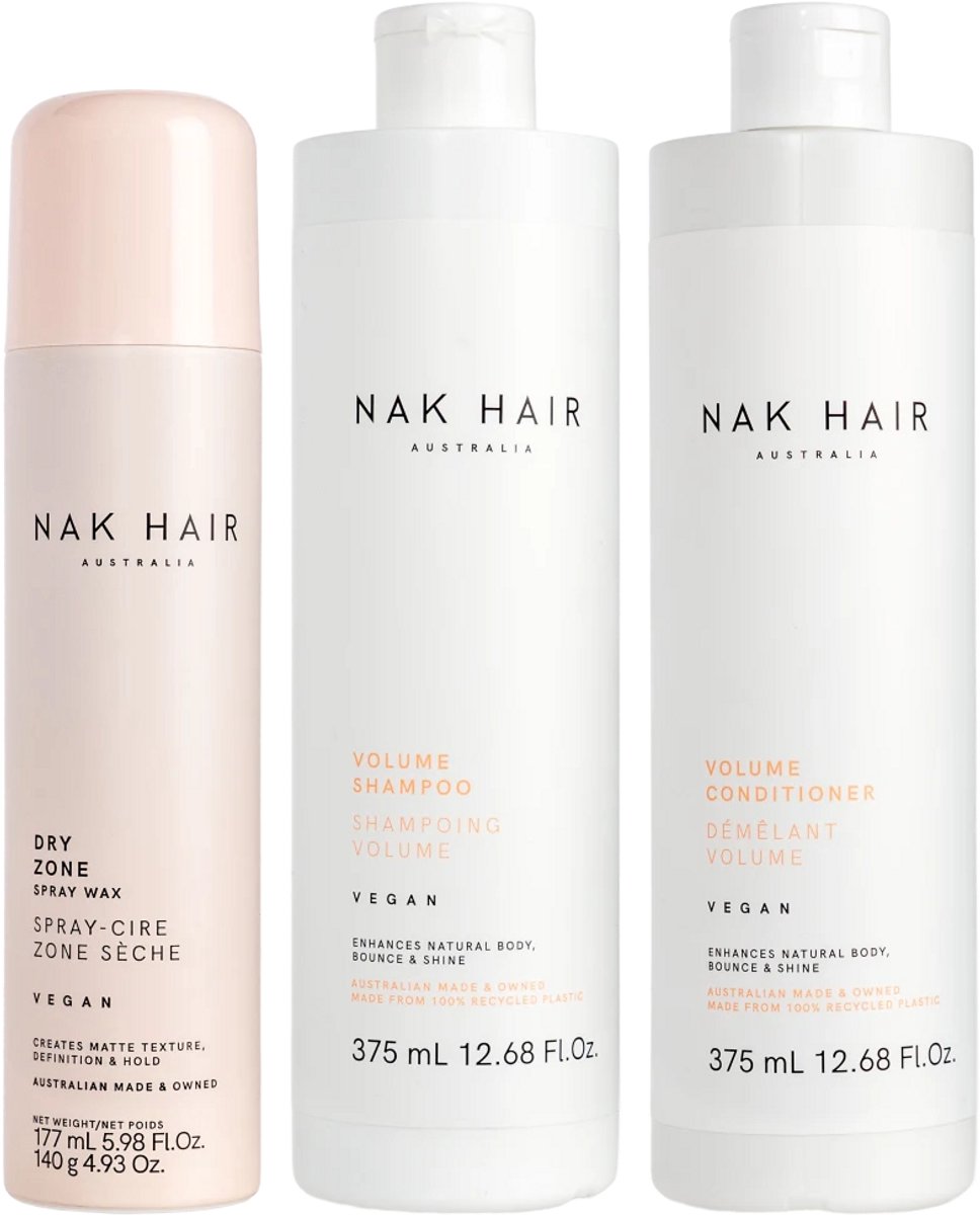 NAK Hair Australia Volume Haircare Set