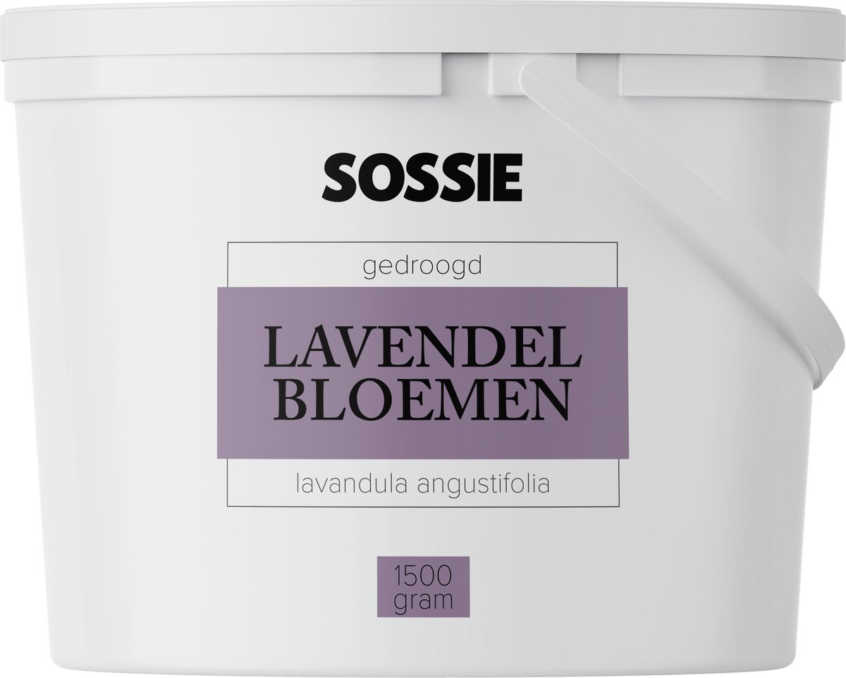 Gedroogde Lavendel bloemen (1500g) - 100% biologisch - Consumptie - Geurend - Natuurlijk