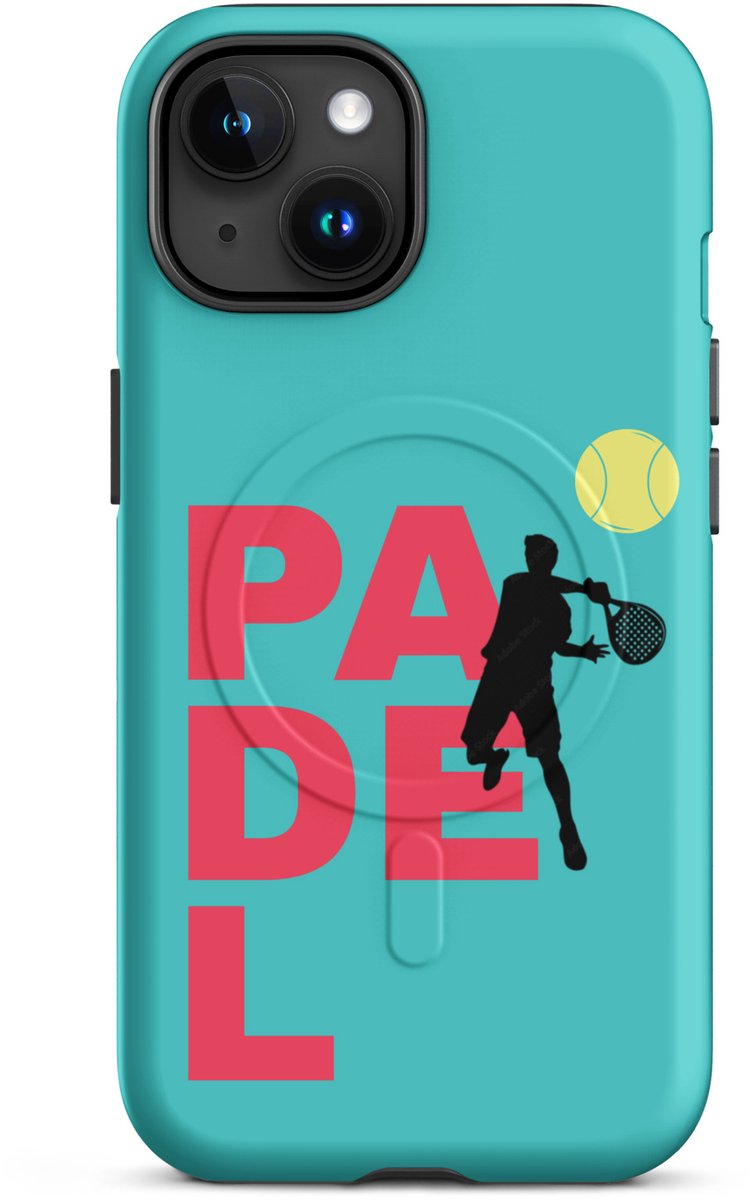 PADEL - MagSafe® tough case for iPhone® - Turqoise