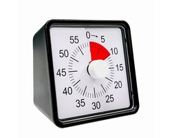 Timer - Timer voor Kinderen - Visuele Timer - Aftelklok - Leerklok - Countdown Klok - Kookwekker - Time 60 Minuten