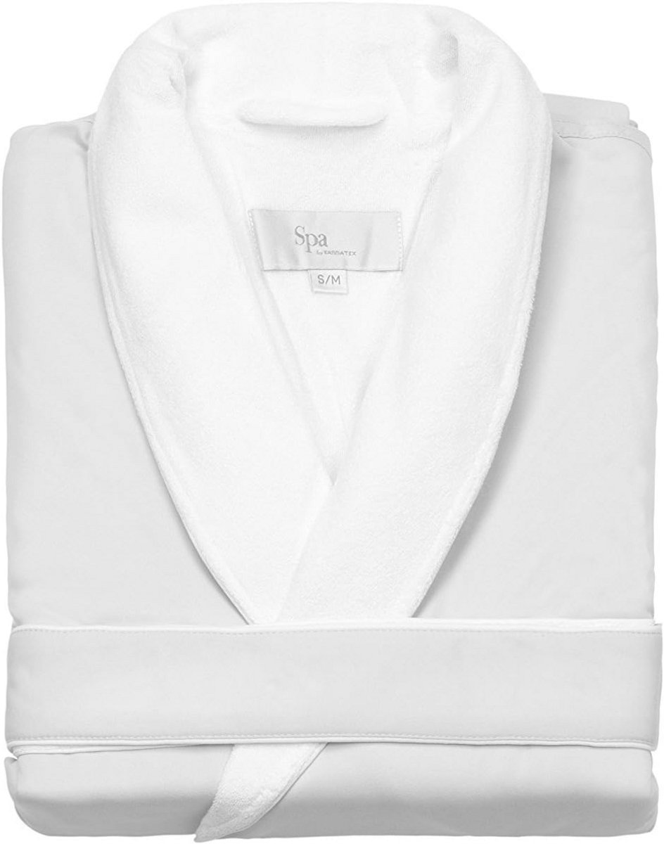 Witte Spa Gewaad voor Unisex - Klein/Medium