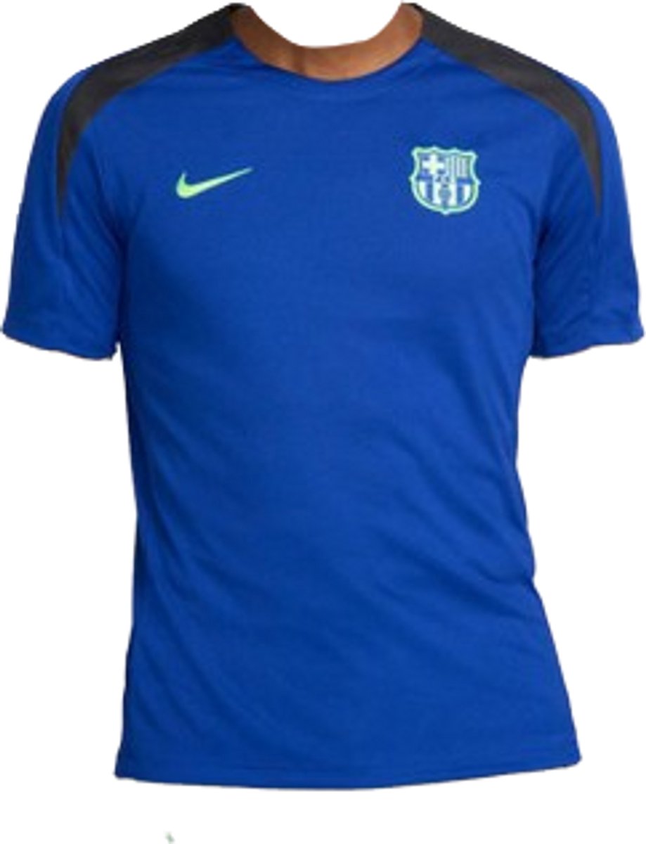 FC Barcelona Strike Third Nike Dri-FIT voetbalshirt met korte mouwen voor heren - Blauw -Maat M
