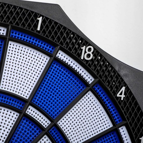 Benelux Select Elektronisch Dartbord - Dartsbord - Electronisch Dartbord - Tot 8 Spelers - Soft Tip - 31 Spellen - 83 x 45 x 4 cm van benelux-select — afbeelding 2