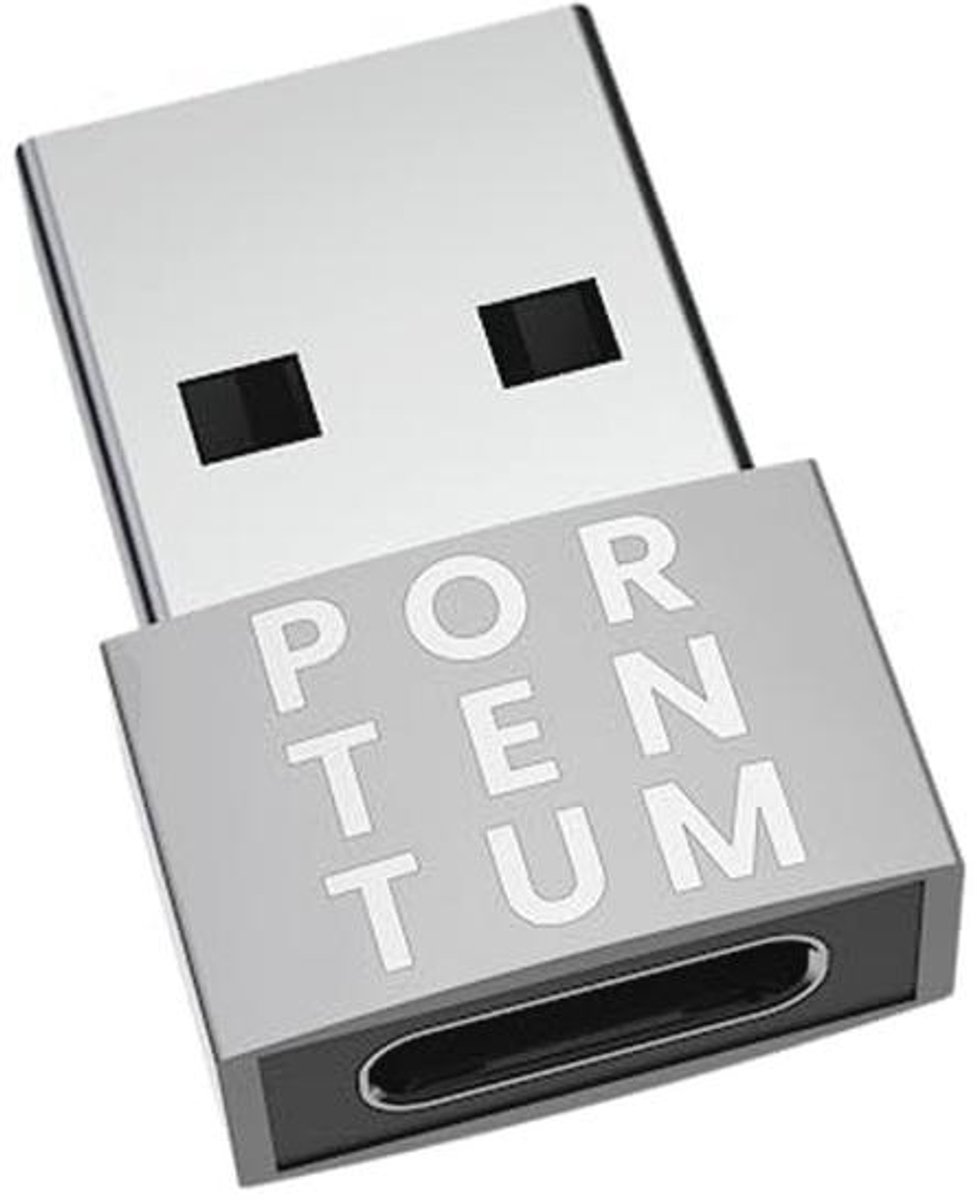 USB C naar USB Adapter - 480 MB Snelheid - Premium Zink, Lichtgewicht en Duurzaam